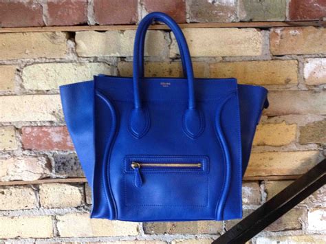 celine phantom bag cobalt blue|real real handbags celine.